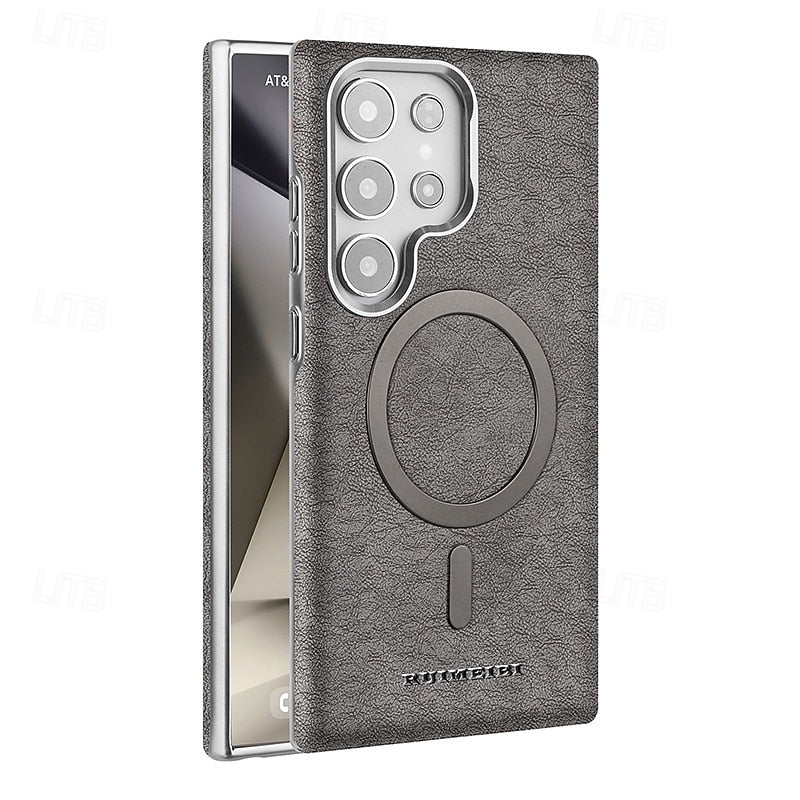 Ruimeibi Carga Leather Magsafe Case Samsung S24 Ultra