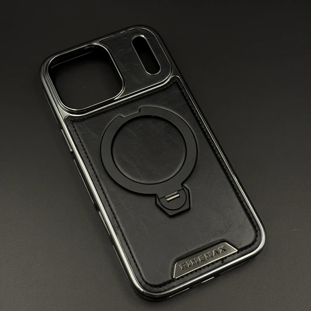 Royal Leather MagSafe Stand Case iPhone 17 Pro Max