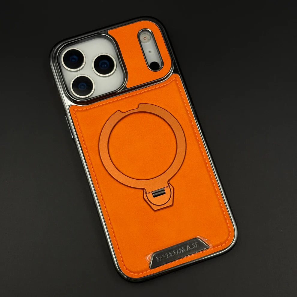 Royal Leather MagSafe Stand Case iPhone 17 Pro Max