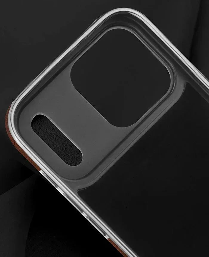 Royal Leather MagSafe Stand Case iPhone 17 Pro Max - Three