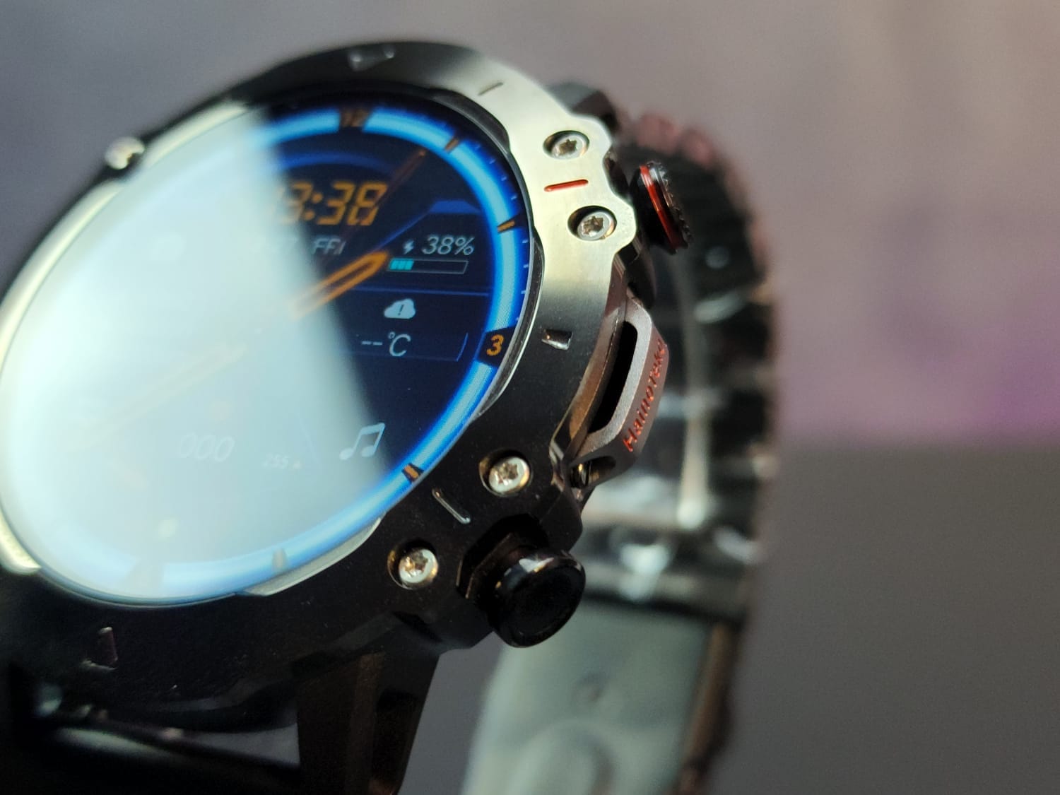 ساعة HainoTeko Germany RW-35 بتصميم عصري ولون أسود