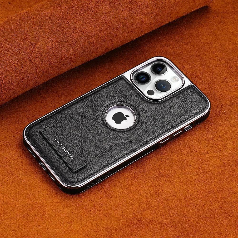 Jinduka Leather Case iPhone 16 Pro Max - Three