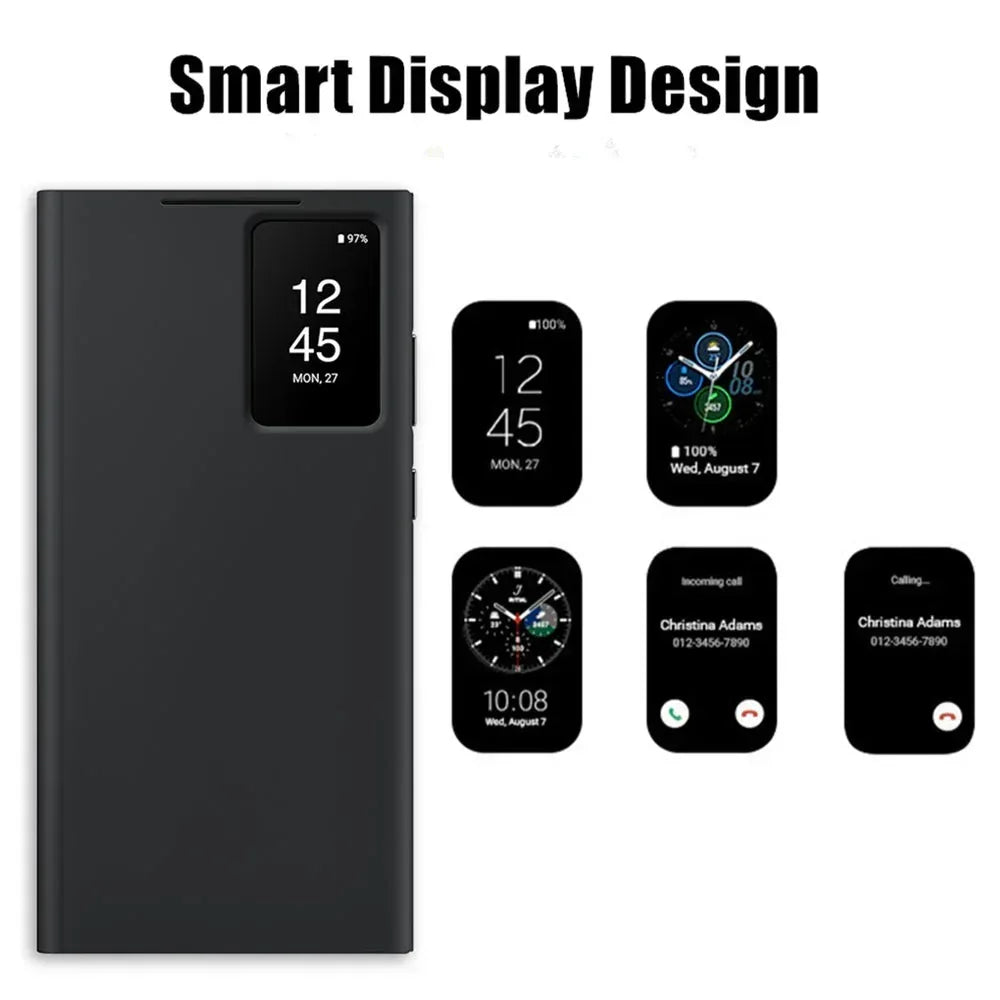 Clear View Case Samsung S22 Ultra - Three