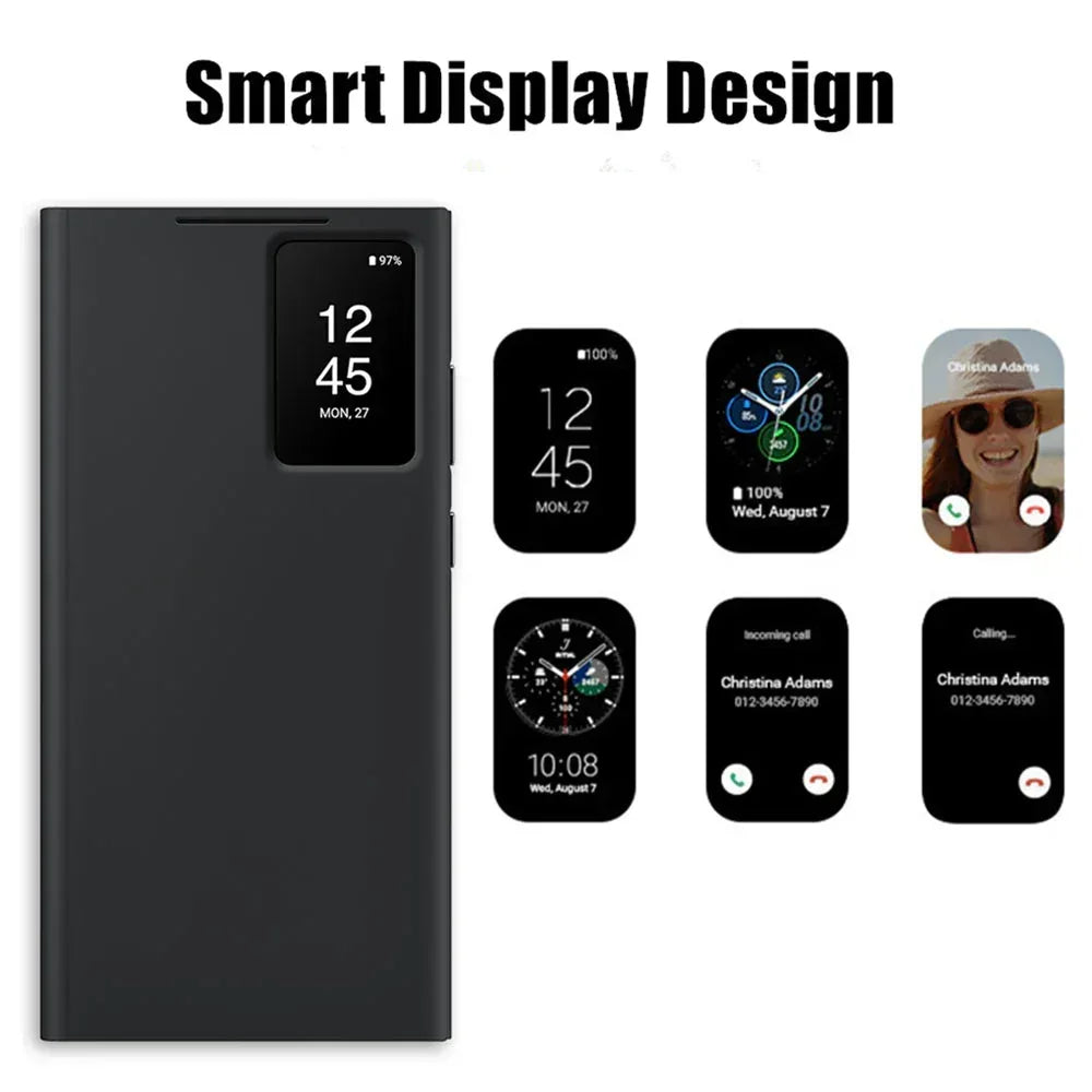 Clear View Case Samsung S23 Ultra - Three