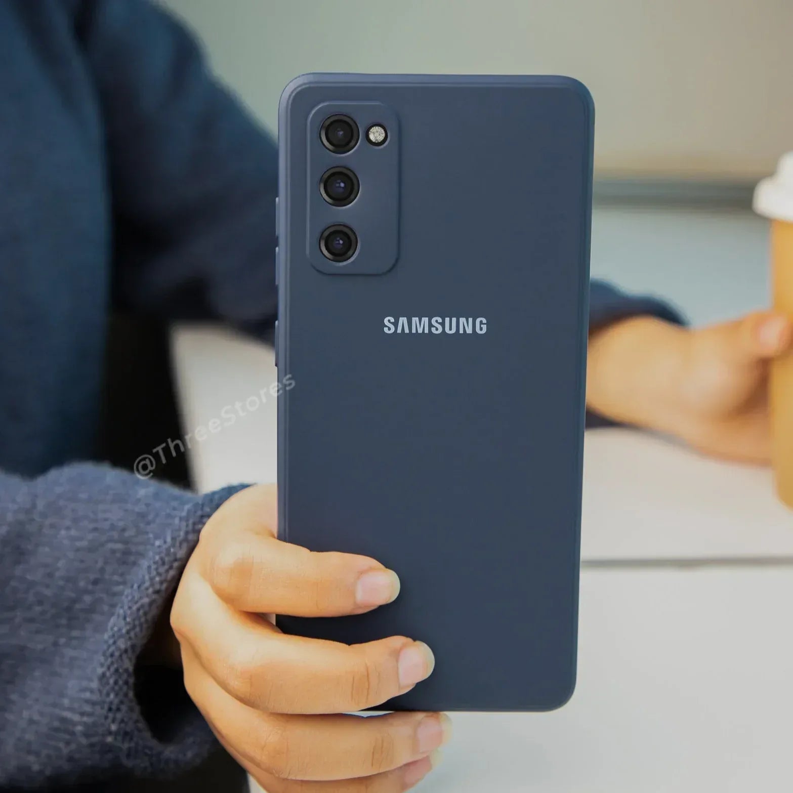 Silicone Camera Protection Case Samsung S20 FE - Three