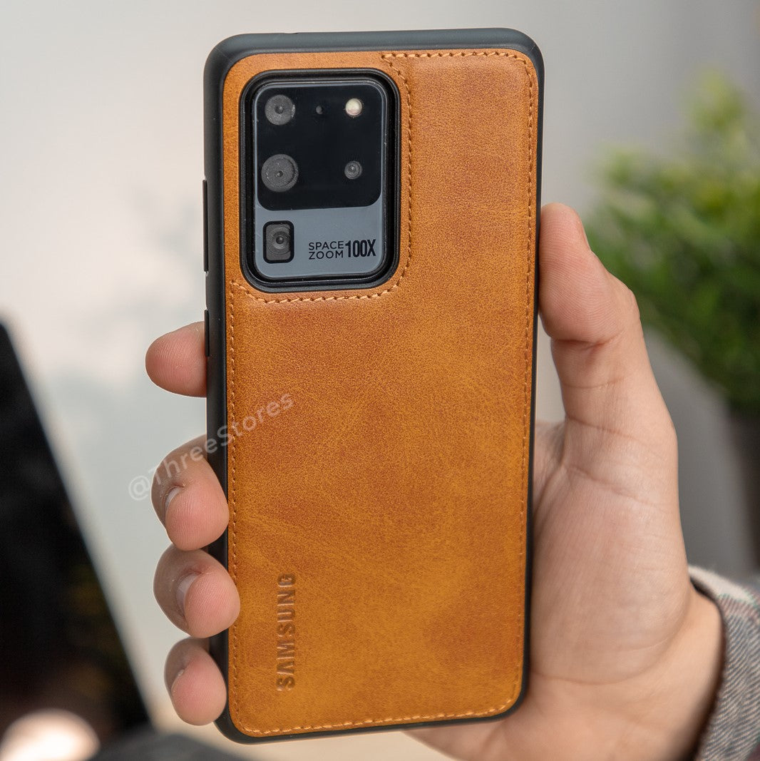 Cradle Leather Case Samsung S20 Ultra