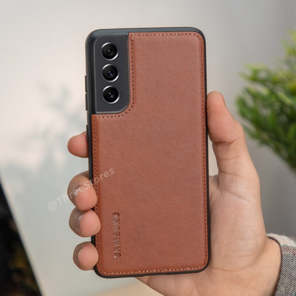Cradle Leather Case Samsung S21 Plus