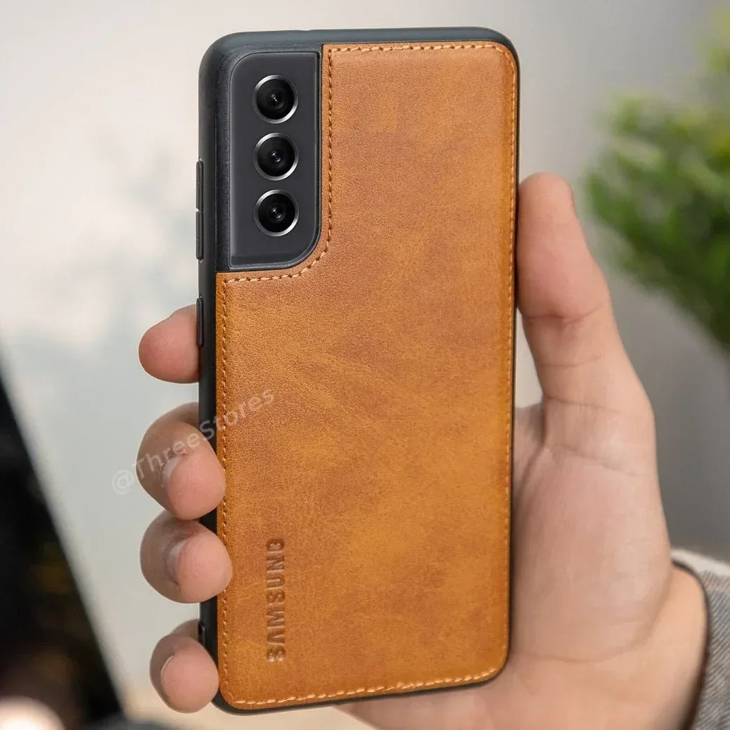 Cradle Leather Case Samsung S21 Plus - Three