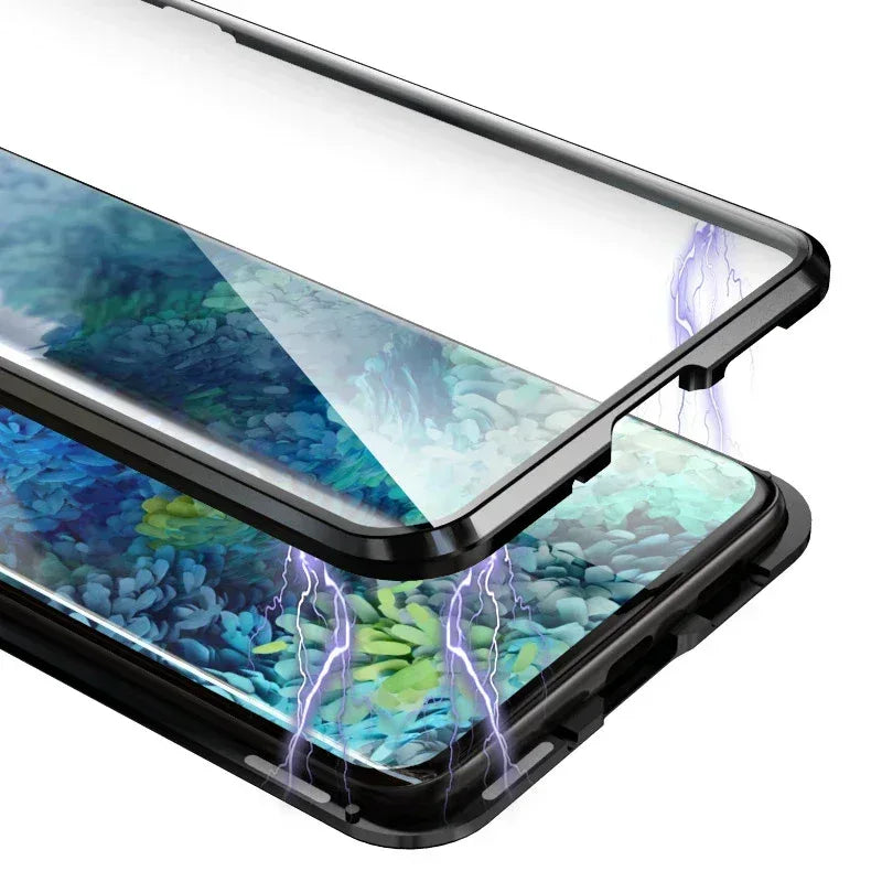 Full Body Metal Camera Protection Case Samsung Note 20 Ultra - Three
