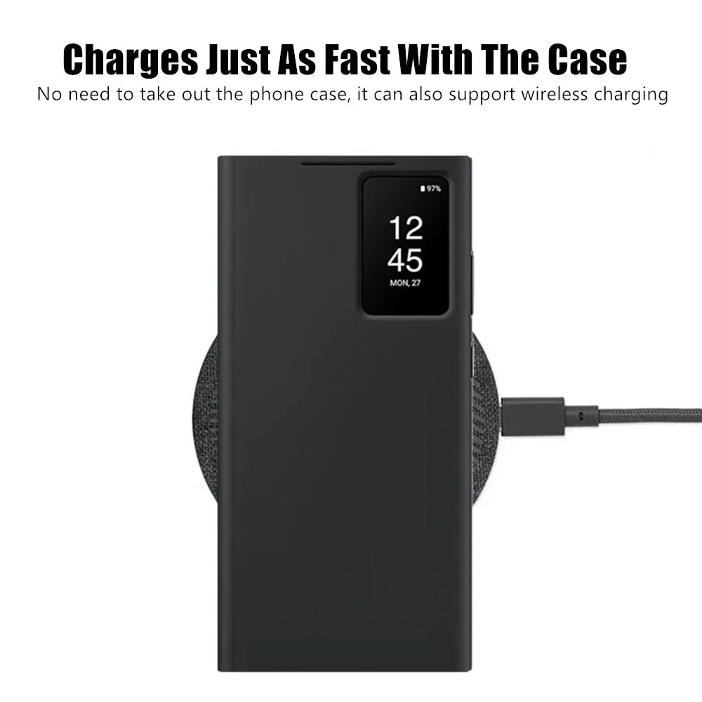 Clear View Case Samsung S23 Ultra - Three