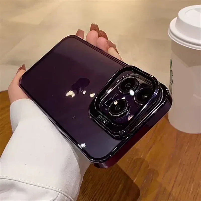 Invisible Folding Holder Camera Stand Case iPhone 13 Pro - Three
