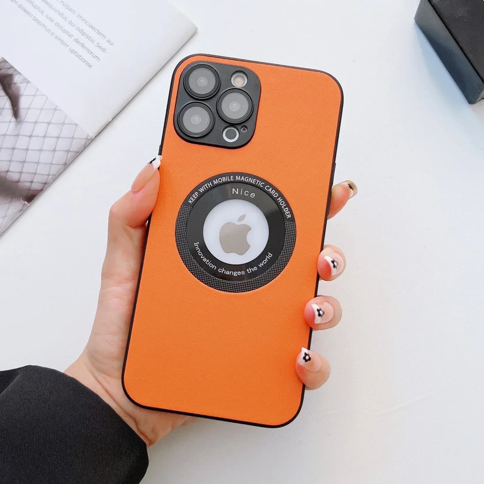 Magnetic Leakage Mark Dustproof Case iPhone 14 Pro - Three