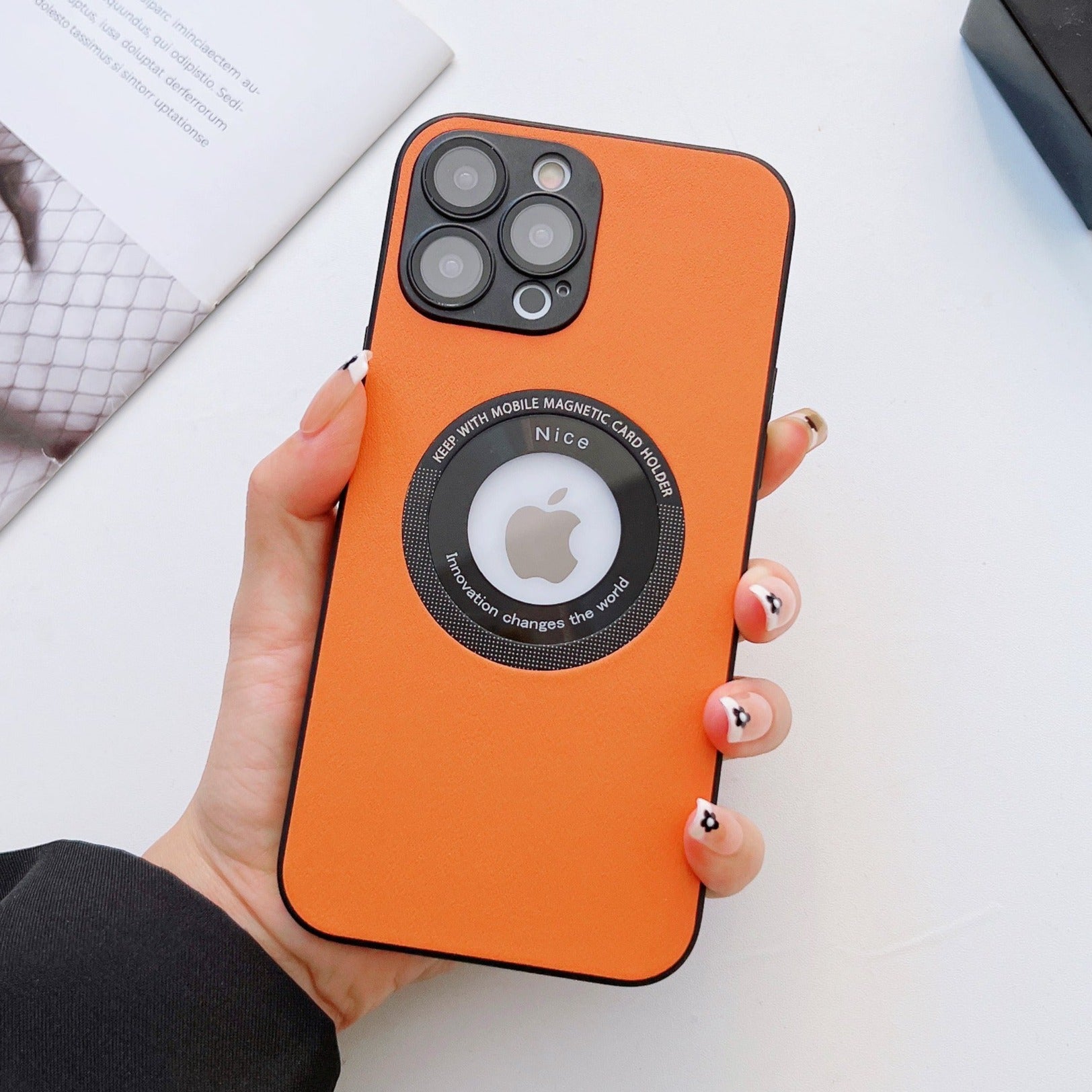 Magnetic Leakage Mark Dustproof Case iPhone 14 Pro Max