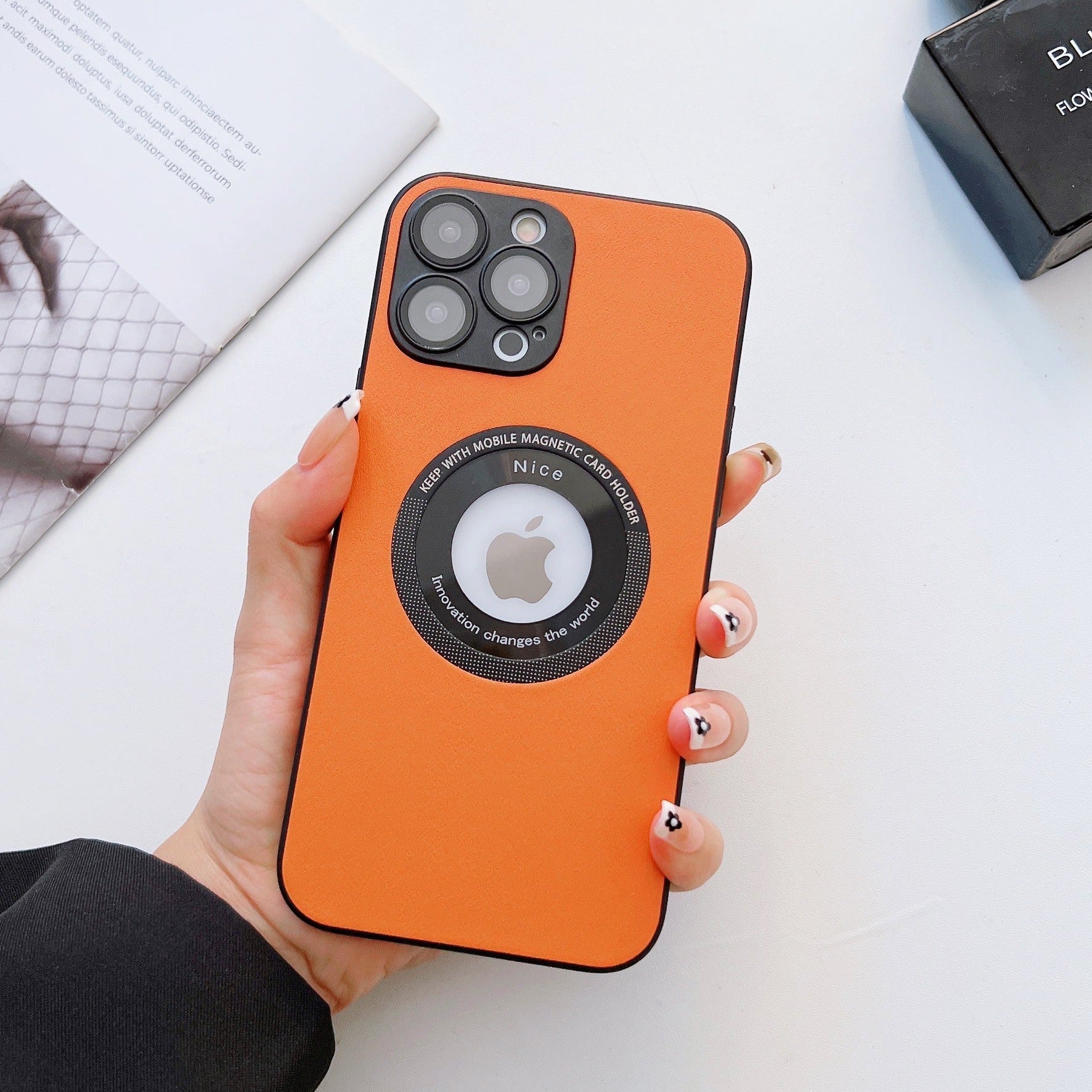 Magnetic Leakage Mark Dustproof Case iPhone 13 Pro Max