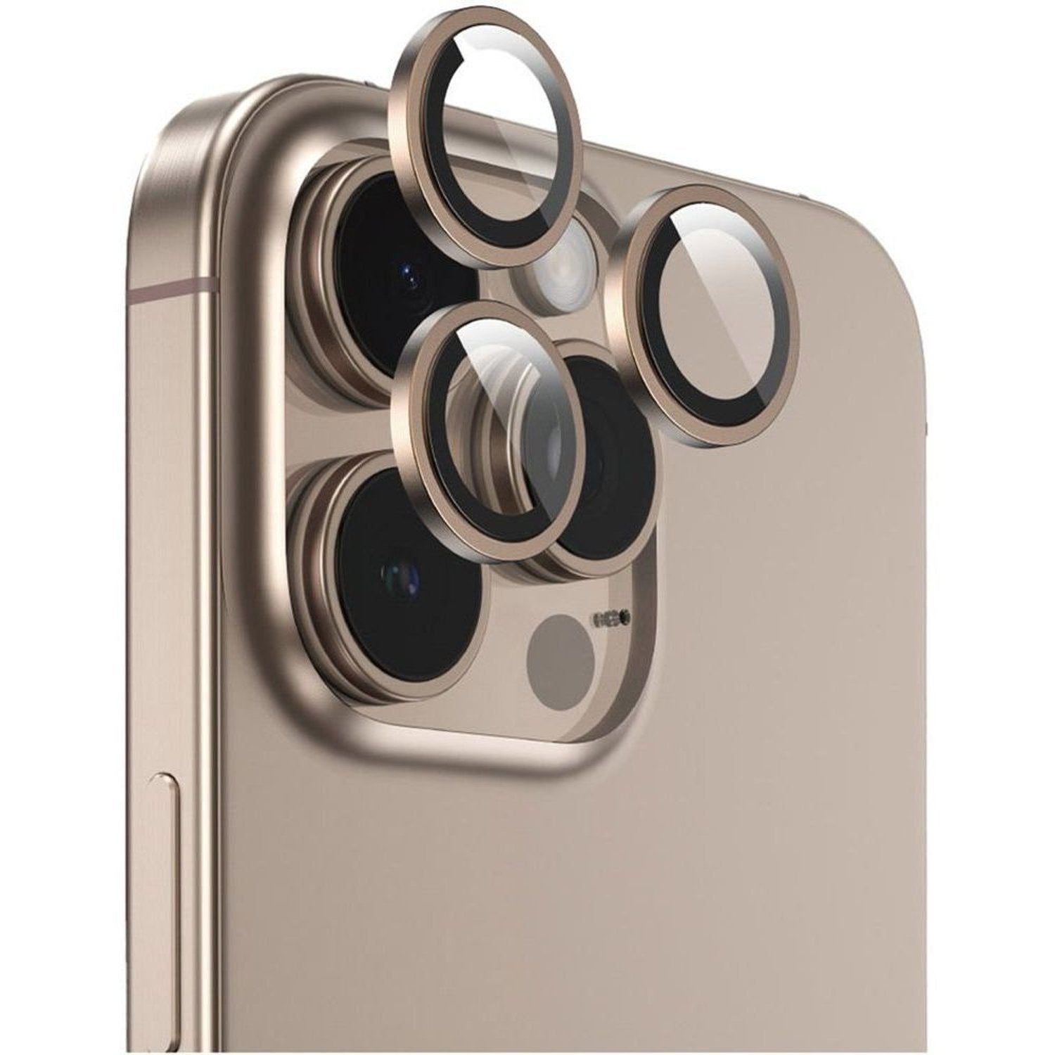 Green Ring Camera Lens Protector iPhone 16 Pro / 16 Pro Max