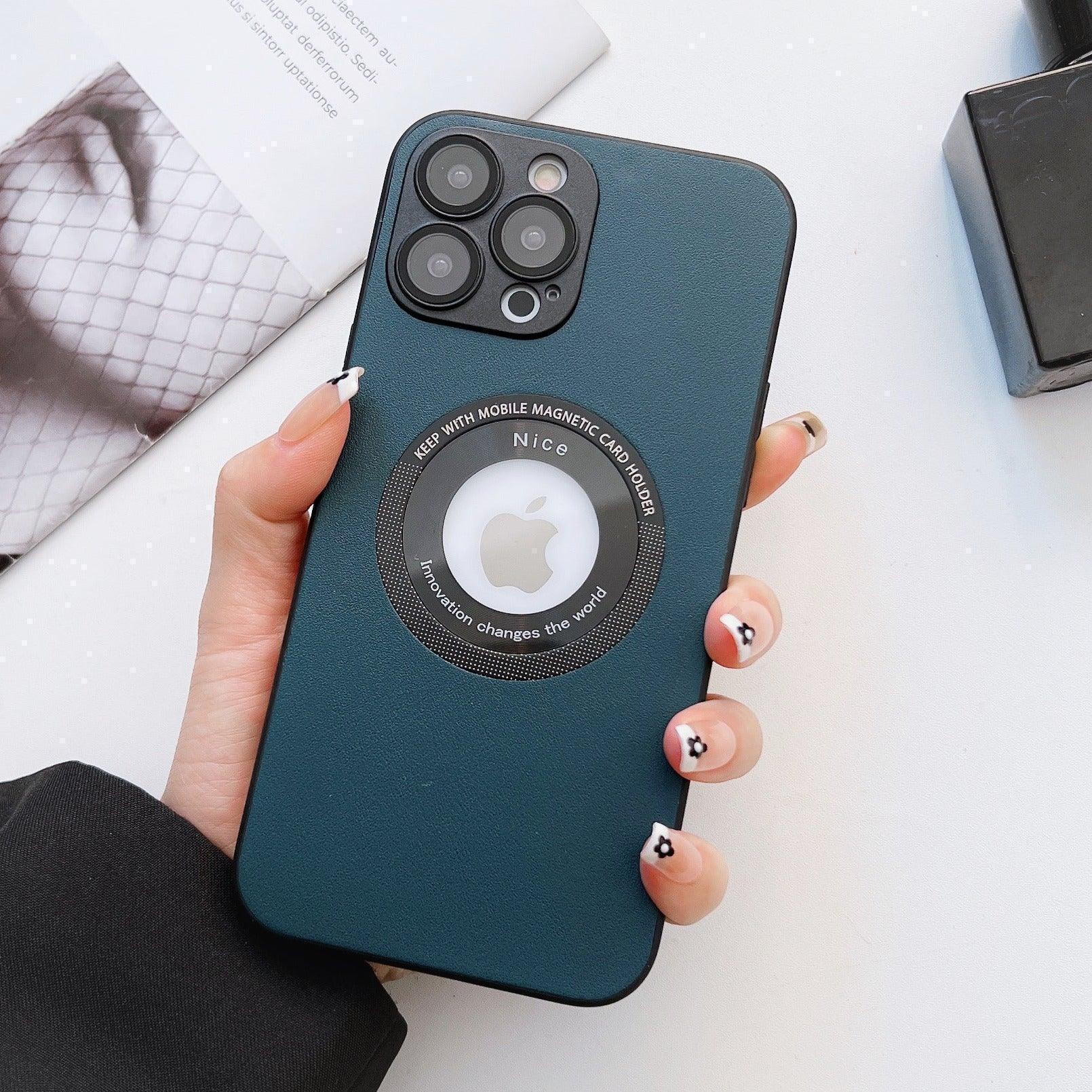 Magnetic Leakage Mark Dustproof Case iPhone 12 Pro Max - Three