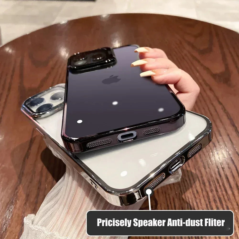 Invisible Folding Holder Camera Stand Case iPhone 12 Pro Max - Three