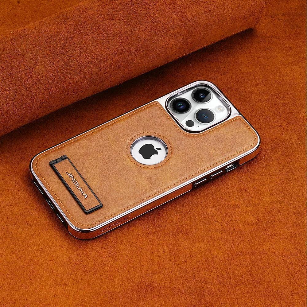 Jinduka Leather Case iPhone 16 Pro Max - Three