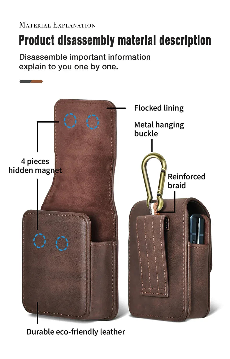 Puloka Portable Waist Bag For Flip - Three