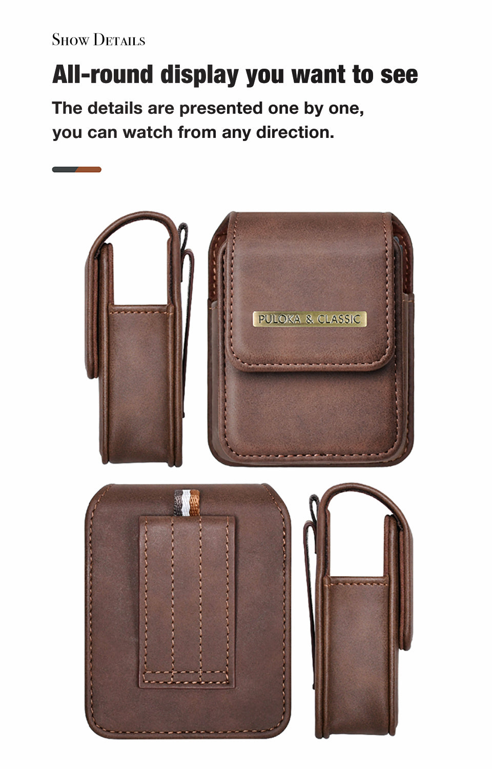 Puloka Portable Waist Bag For Flip