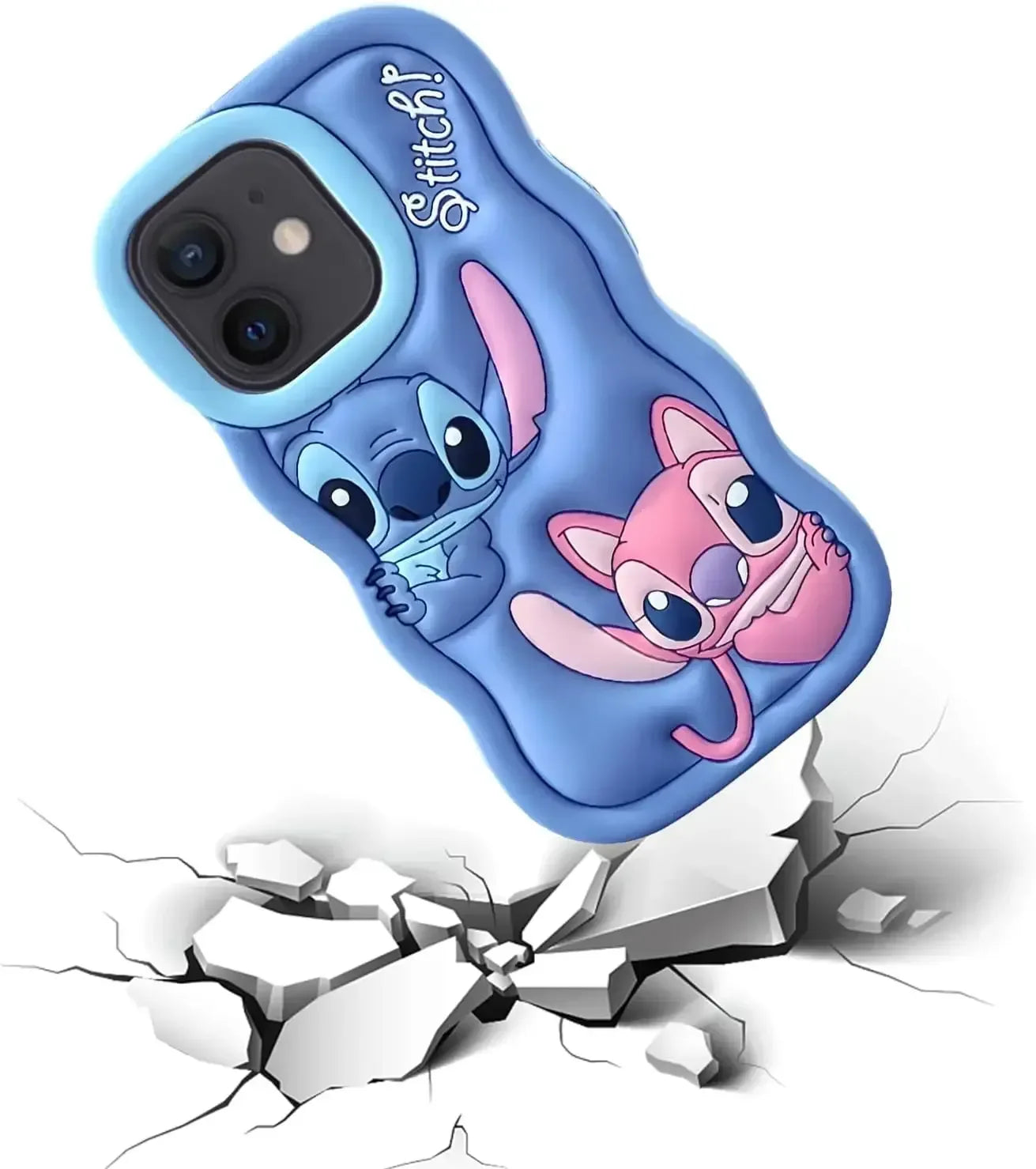 Stitch Silicone Case iPhone 11 - Three