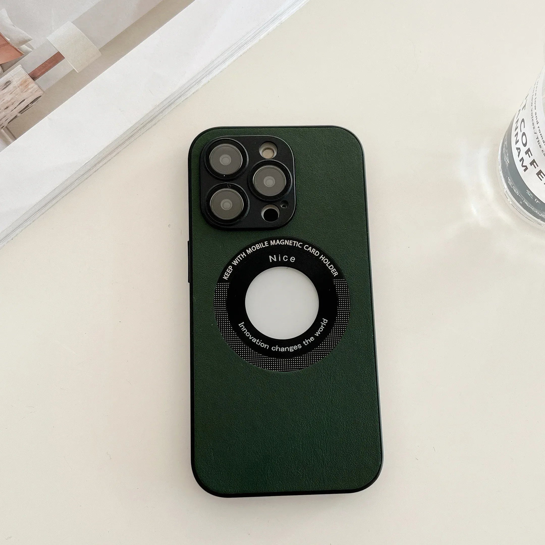 Magnetic Leakage Mark Dustproof Case iPhone 14 Pro - Three