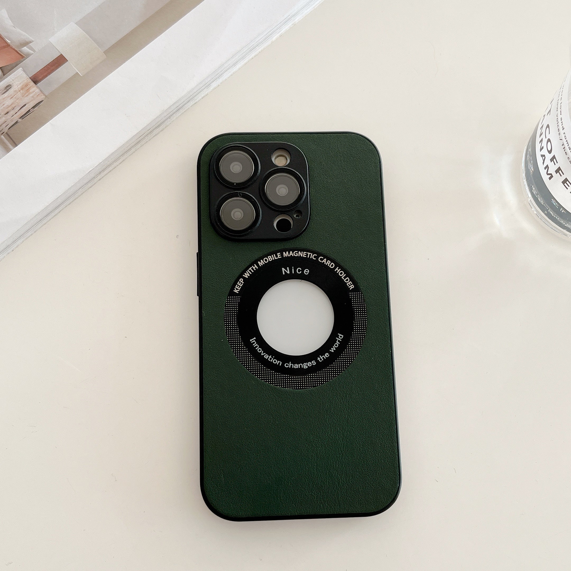 Magnetic Leakage Mark Dustproof Case iPhone 14 Pro Max