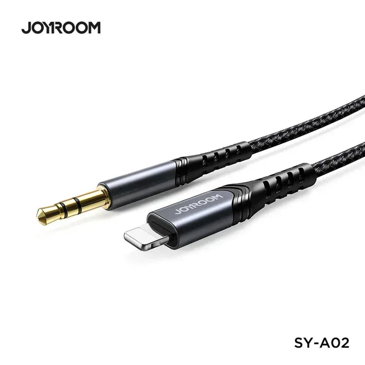 Joyroom Lightning To 3.5mm audio cable Hifi SY-A02 - Three