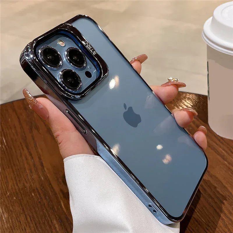 Invisible Folding Holder Camera Stand Case iPhone 13 Pro - Three