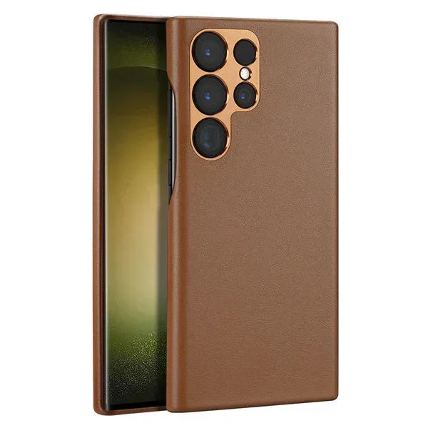 Dux Ducis Grit Leather Case Samsung S23 Ultra - Three