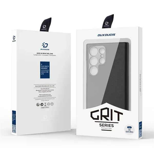 Dux Ducis Grit Leather Case Samsung S23 Ultra - Three