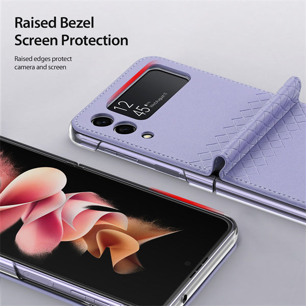 Dux Bril PU Leather Case Samsung Z Flip 3