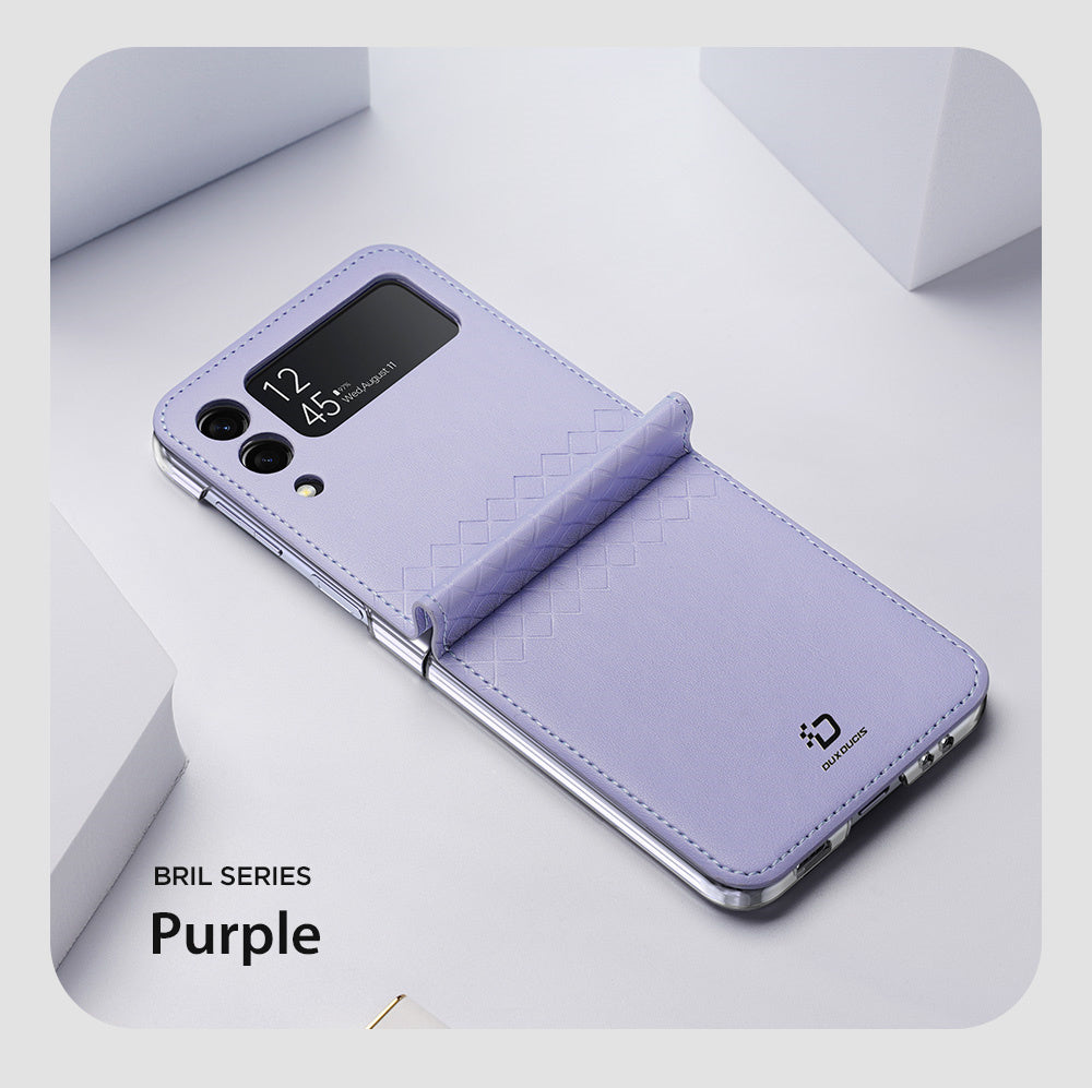 Dux Bril PU Leather Case Samsung Z Flip 3