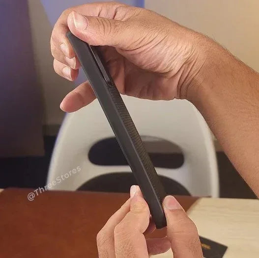 Black Leather Case Samsung Note 10 Plus - Three