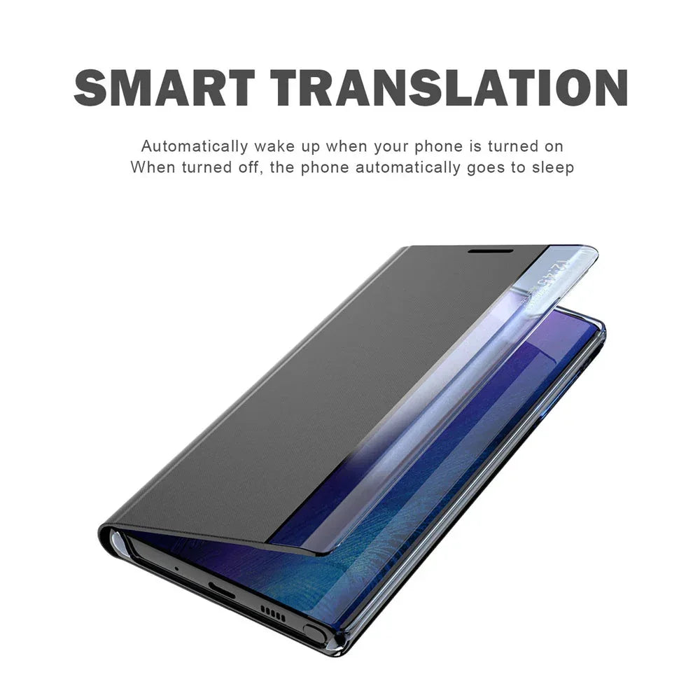 Clear View Case Samsung Note 10 Plus - Three