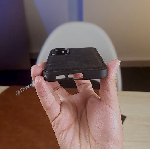 Black Leather Case Samsung S23 Fe