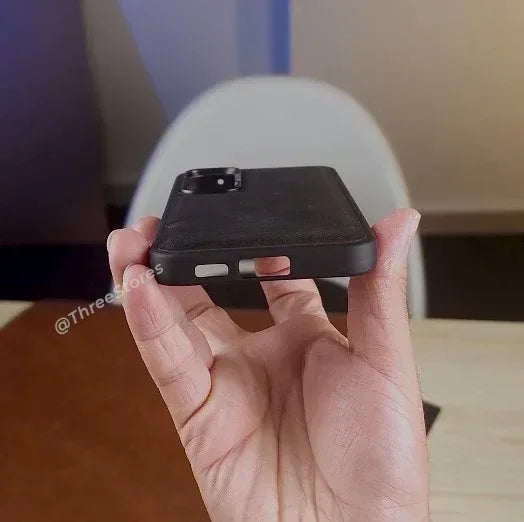 Black Leather Case Samsung S23 Fe - Three