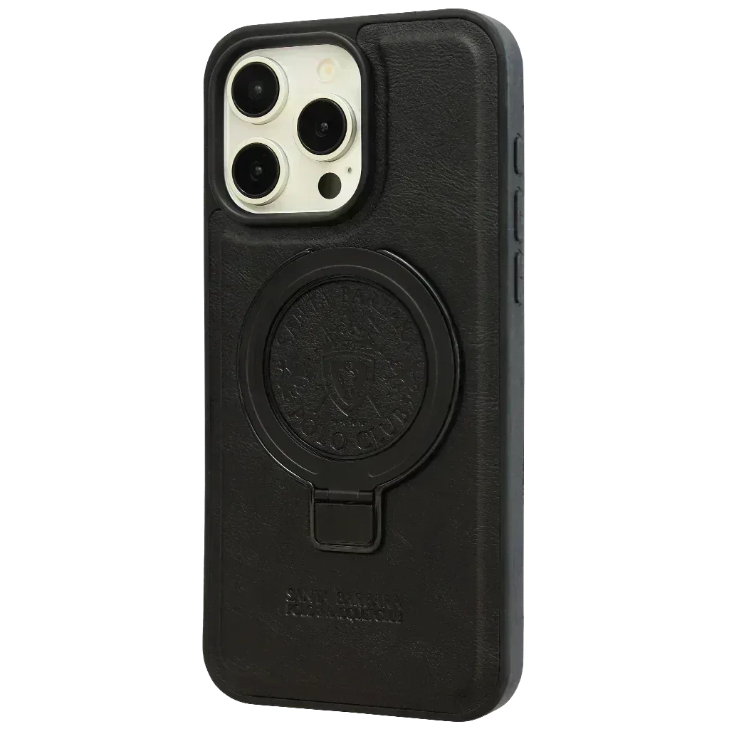 Santa Fegus Leather Magsafe Case iPhone 16 Pro Max - Three