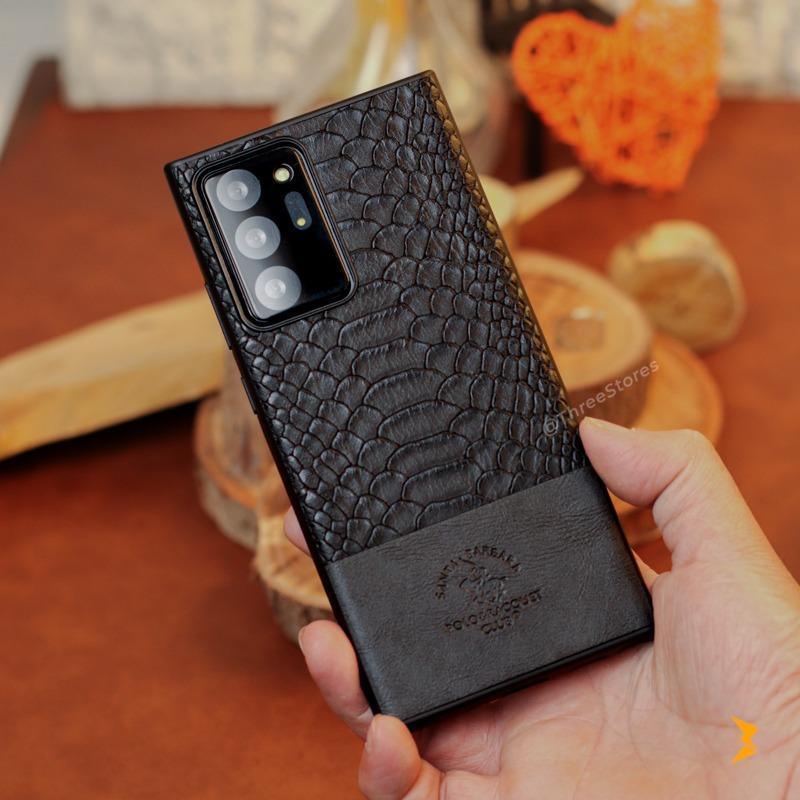 Santa Knight Leather Case Samsung Note 20 ultra - Three