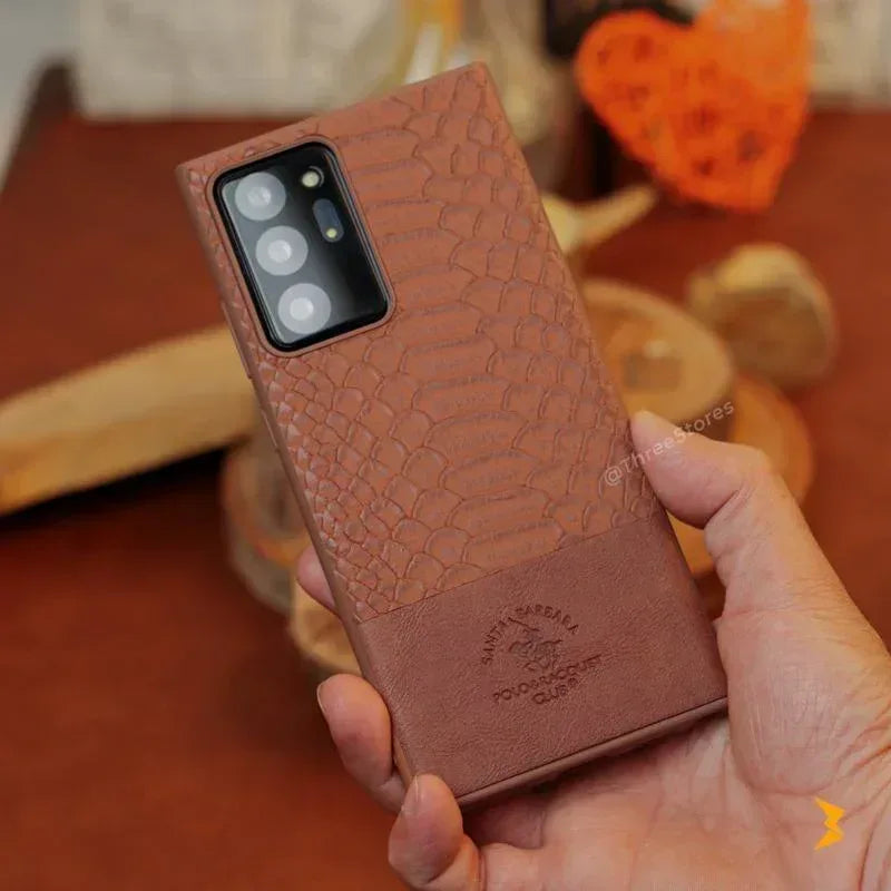 Santa Knight Leather Case Samsung Note 20 ultra - Three