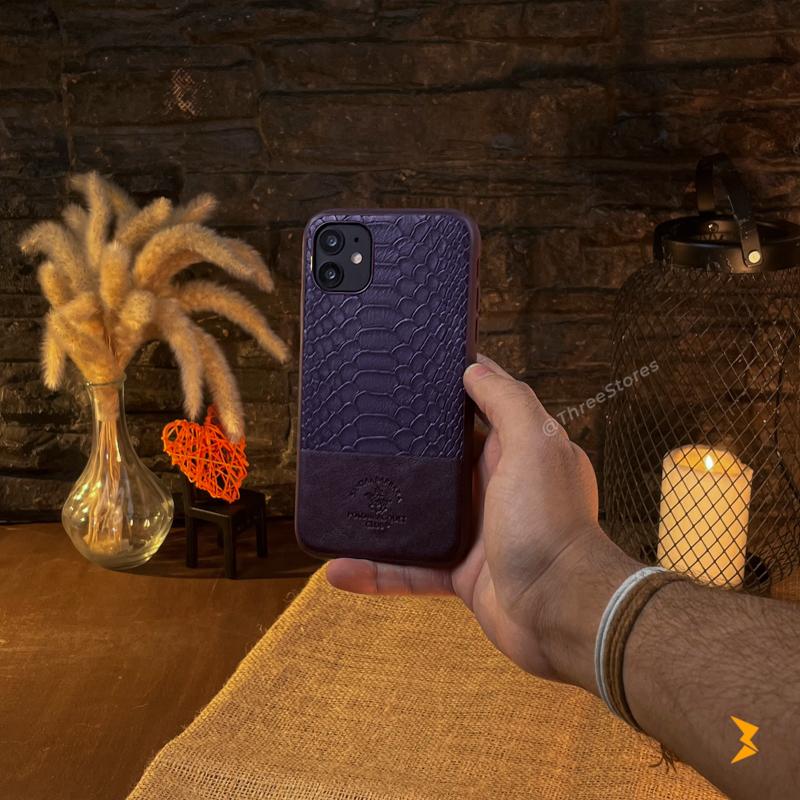 Santa Knight Leather Case iPhone 11