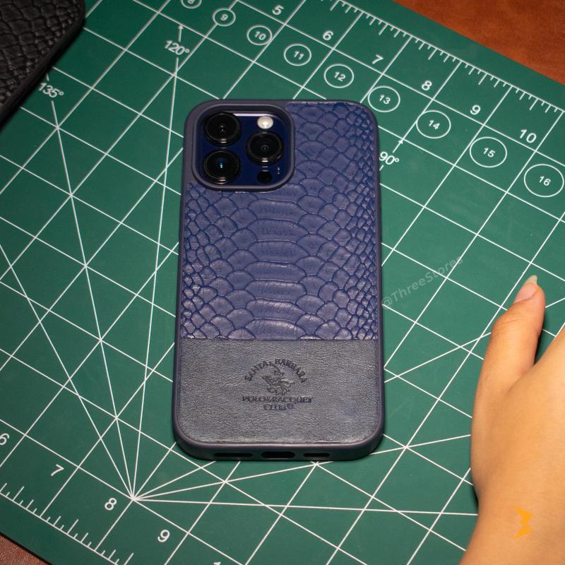 Santa Knight Leather Case iPhone 15 Pro Max