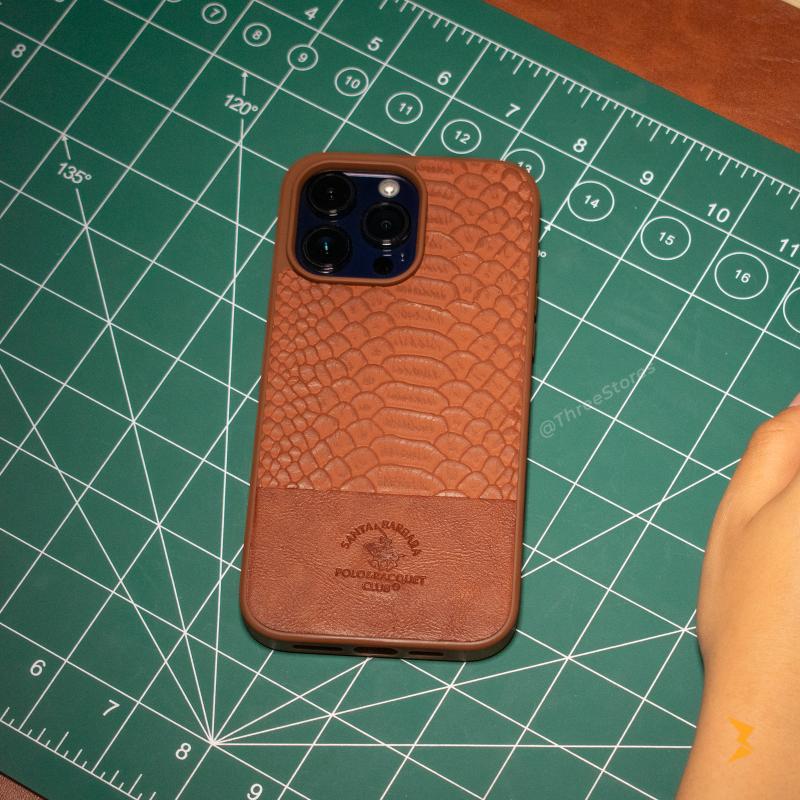 Santa Knight Leather Case iPhone 15 Pro Max