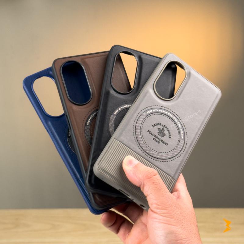 Santa Lucian Magsafe Leather Case Oppo A98
