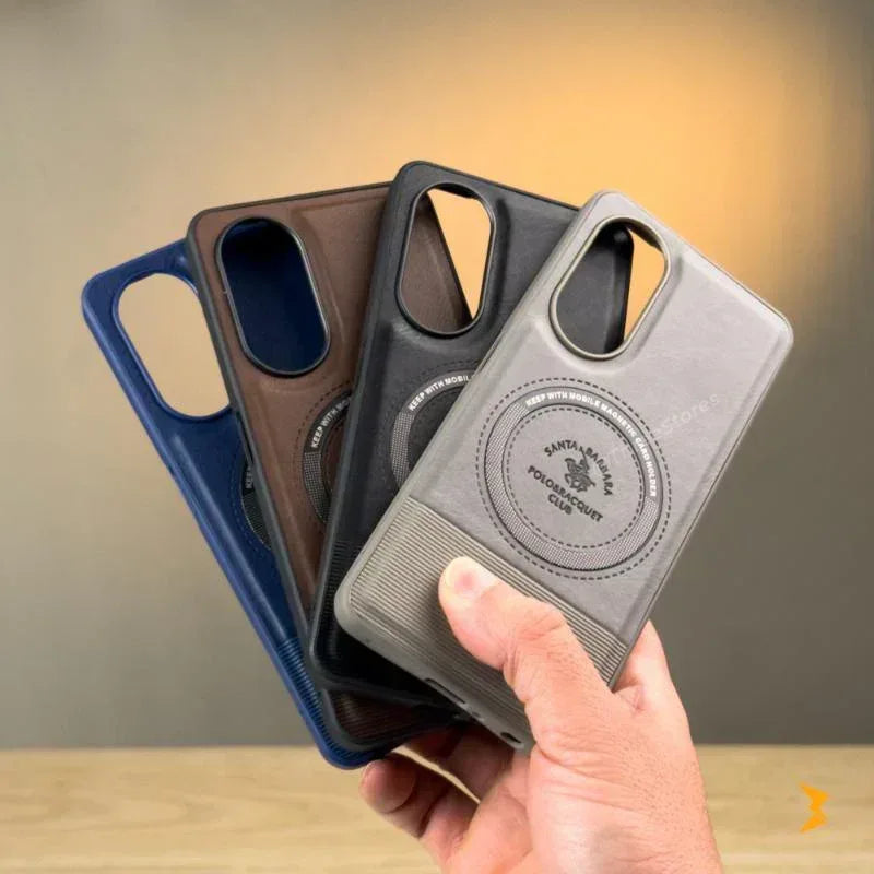 Santa Lucian Magsafe Leather Case Oppo A78 4G - Three