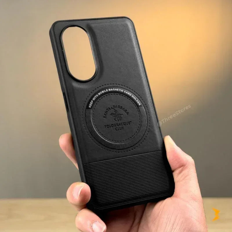 Santa Lucian Magsafe Leather Case Oppo A78 4G - Three