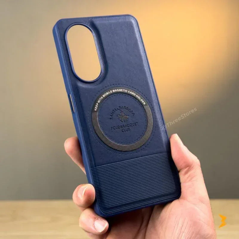 Santa Lucian Magsafe Leather Case Oppo A78 4G - Three