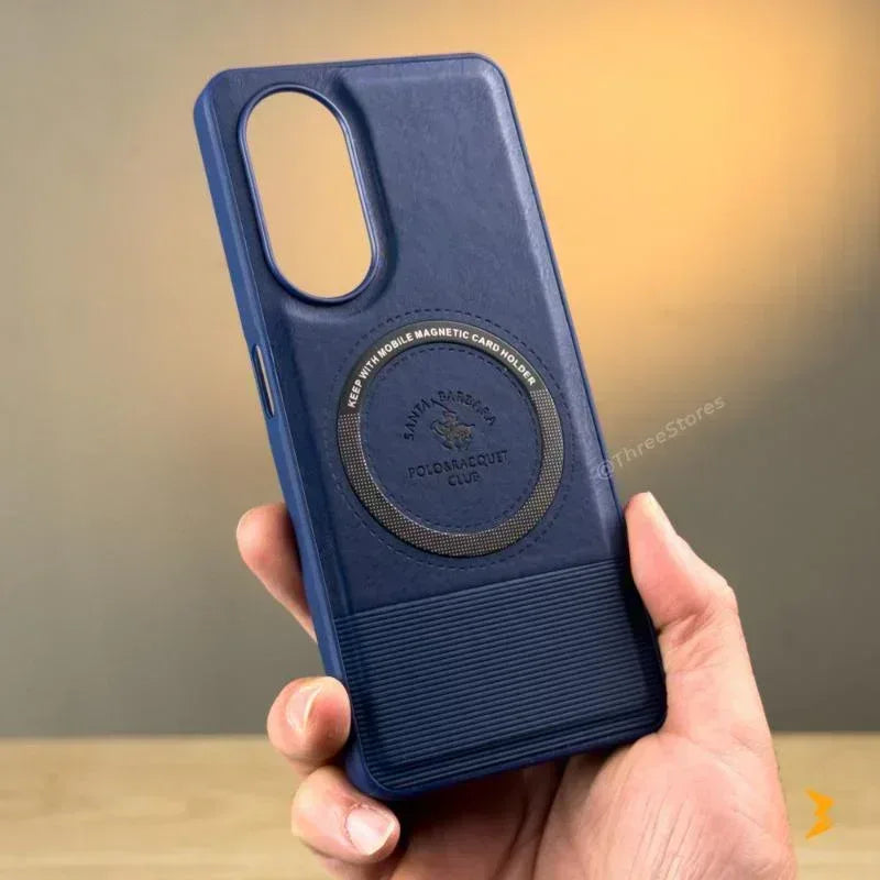 Santa Lucian Magsafe Leather Case Oppo A78 4G - Three