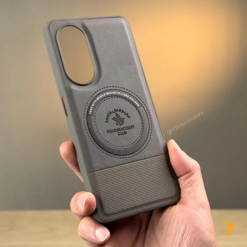 Santa Lucian Magsafe Leather Case Oppo A78 4G - Three