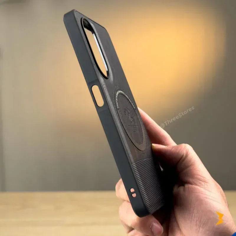 Santa Lucian Magsafe Leather Case Oppo A78 4G - Three